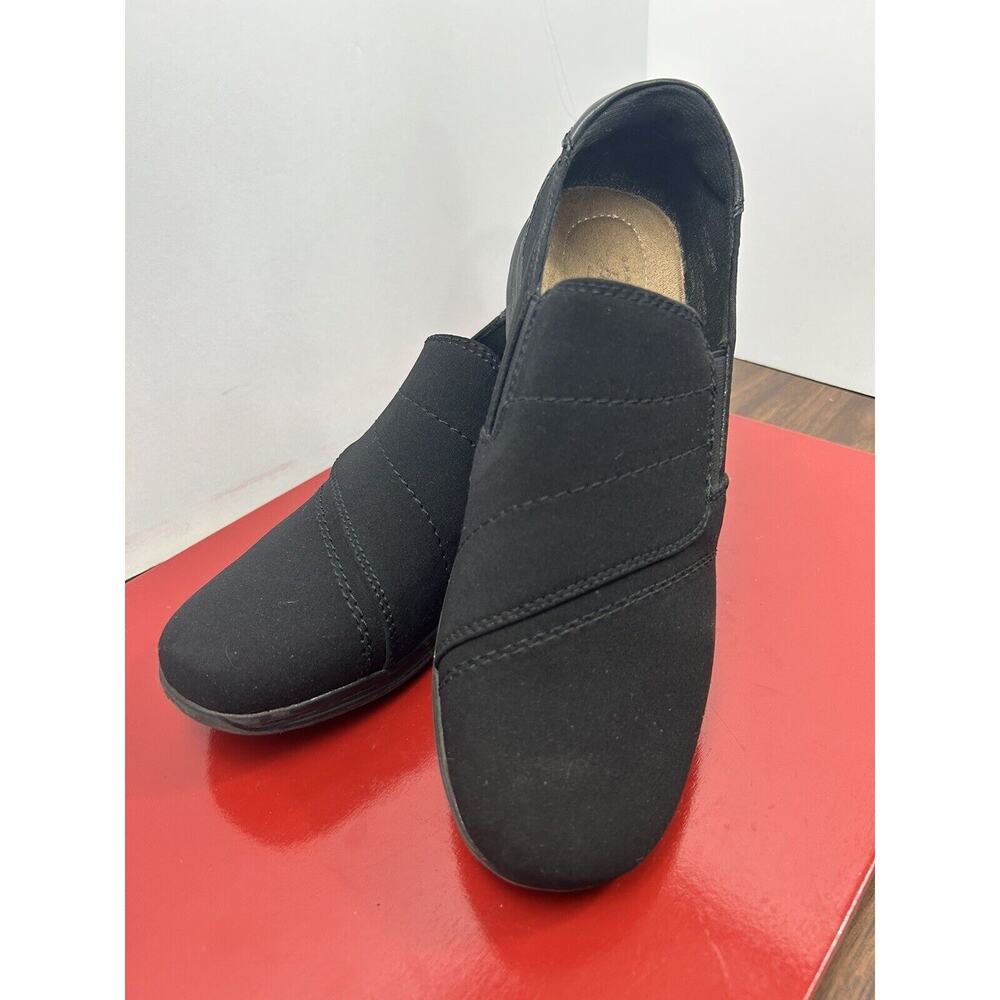 G.H. Bass DEVLIN Women's‎ Black Loafers Slip On Comfort Shoes Size 8M